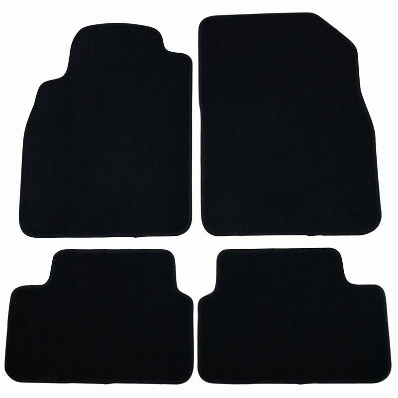 4PCS For 2008-16 Chevrolet Cruze Black Floor Mats Non-slip Car Carpets Nylon