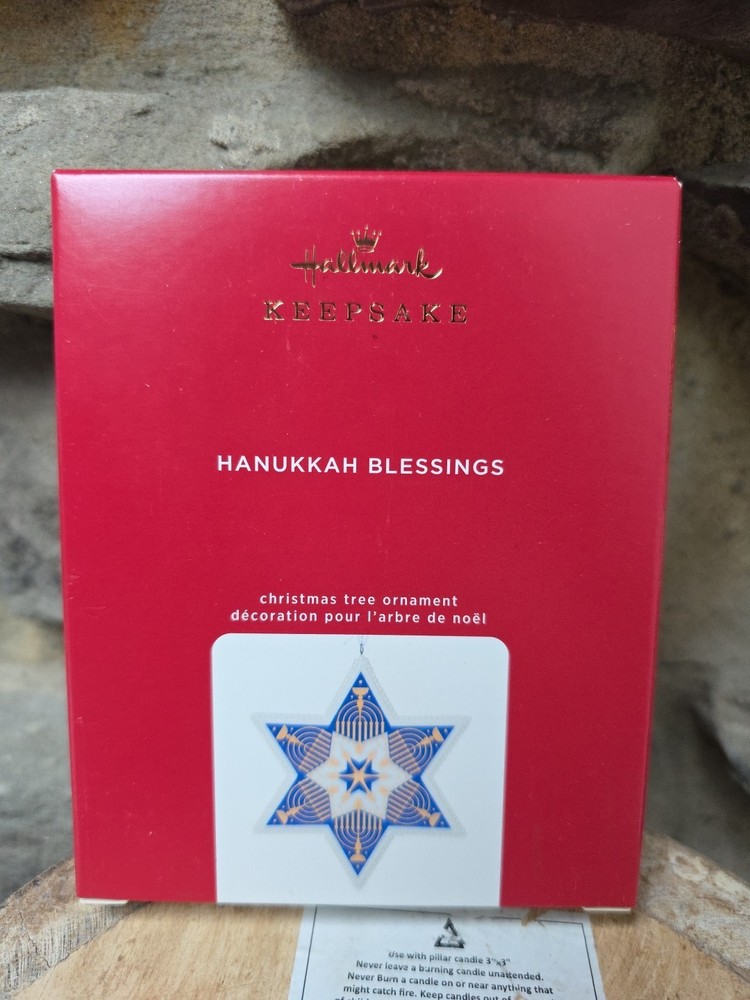 Hallmark HANUKKAH BLESSINGS 2020 Keepsake Ornament New MIB FREE SHIPPING