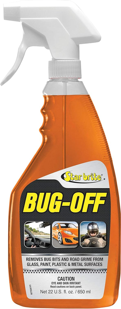 Bug off - Premium Automotive Dead Insect Residue Cleaner - Quick & Easy Bug Bit