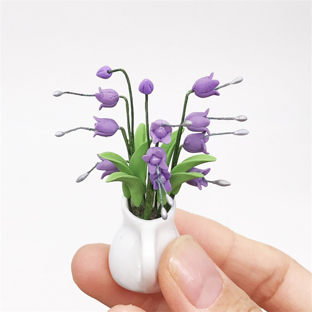 Miniature Garden Scene Ornament for Home Decor