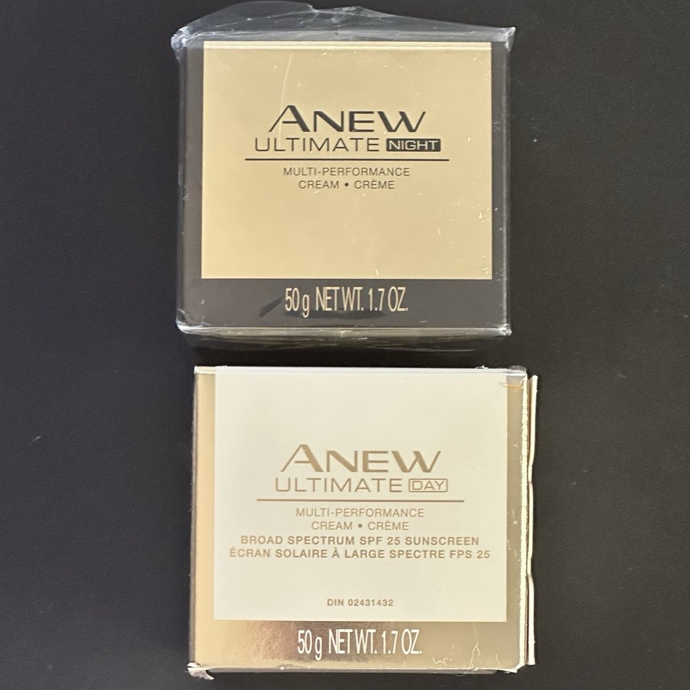 Avon Anew Ultimate MultiPerformance Day Night Cream 1.7oz Bundle NOS