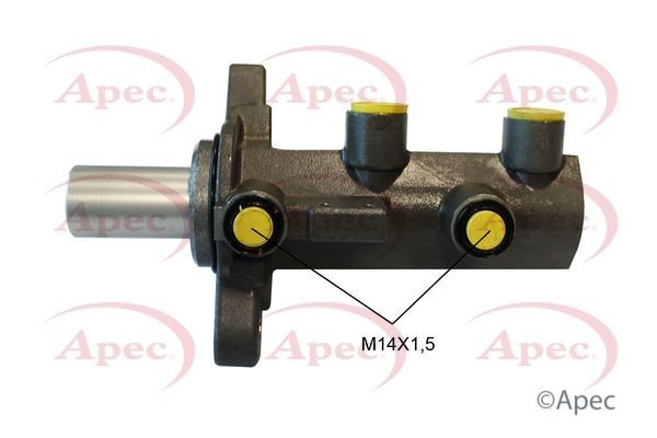 Braking System Brake Master Cylinder APEC MCY488 Fits Ford Transit Aluminium