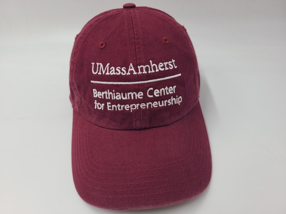 Massachusetts UMass Amherst Minutemen Berthiaume Center Entrepreneurship Hat Cap