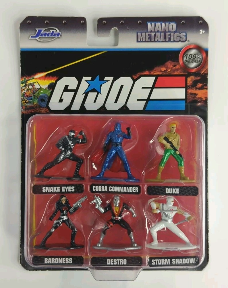 GI JOE Nano Metalfigs Mini Diecast Figures - Jada Toys 2020