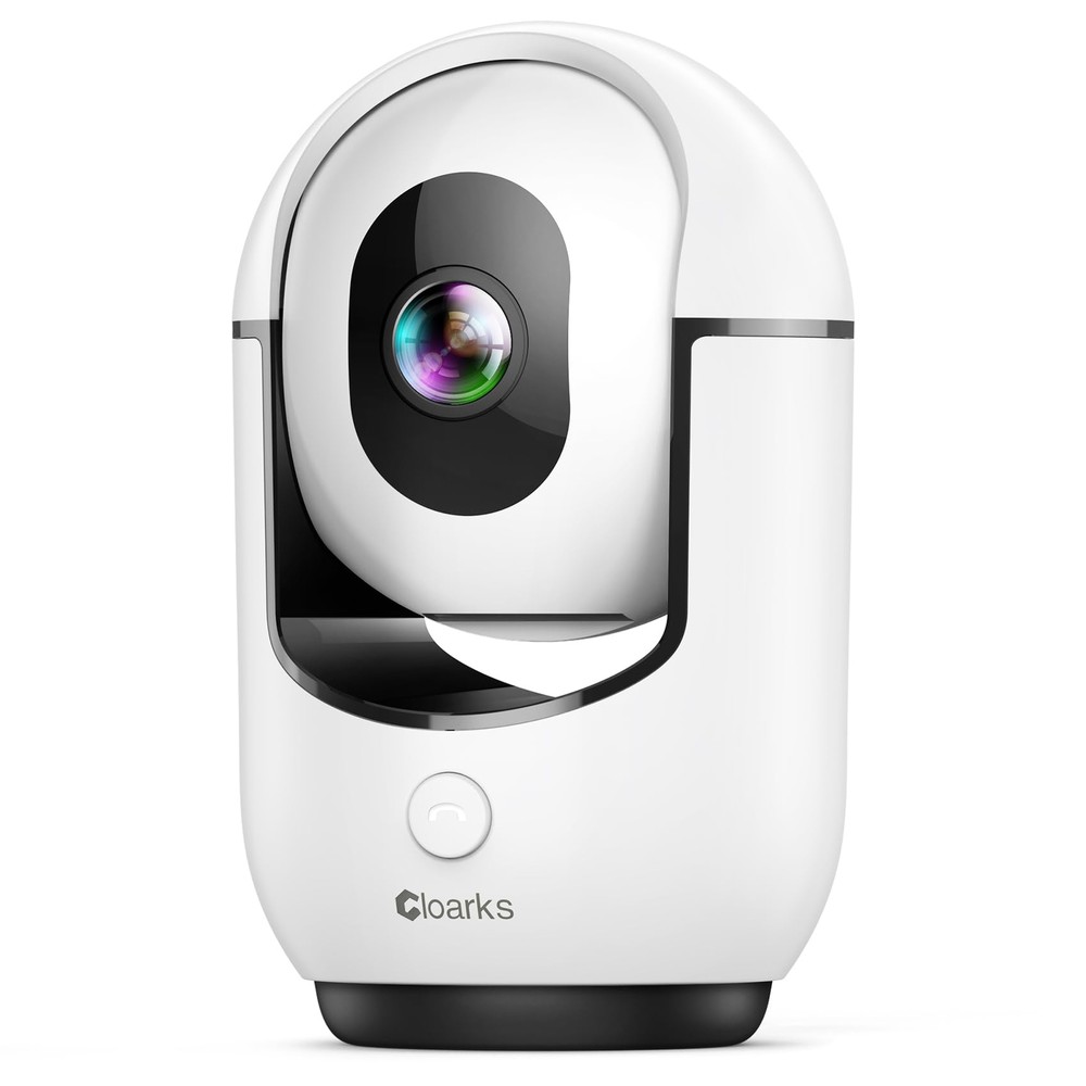 2K Pan/Tilt Security Camera, WiFi Indoor Camera for Home Security with AI Mot...