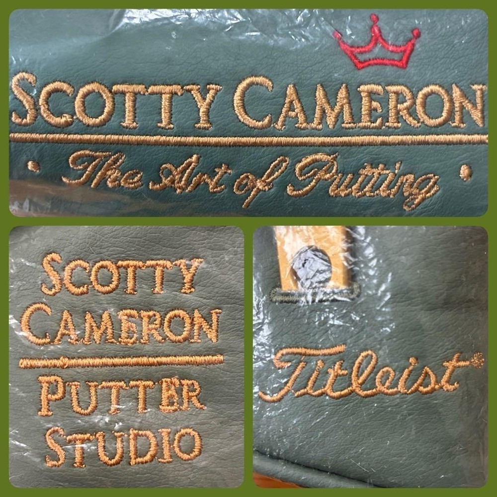 SCOTTY CAMERON    Limited Item 2007 Art of Putting  Cover Sage Green   NEW