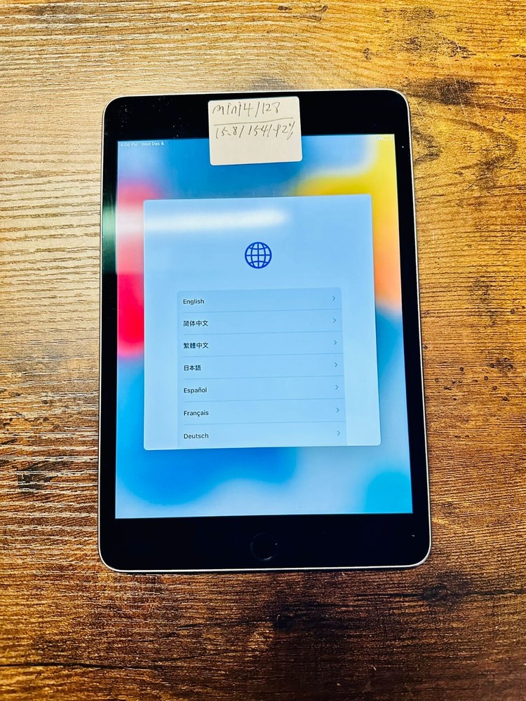 Apple iPad (4th Generation) A1538 128 GB, Wi-Fi, 7.9 in - Black