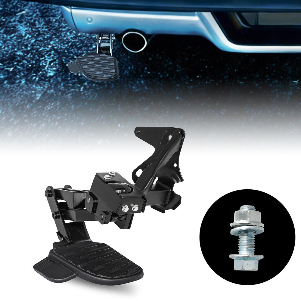 New Rear Bed Step Retractable Bed Step For Ram 1500 DT 2019-2022 w/Dual Exhaust