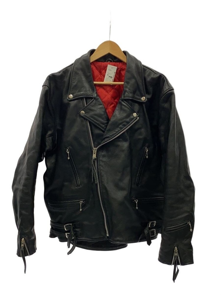 Freedom Double Riders Jacket/-/Leather/Blk 0063
