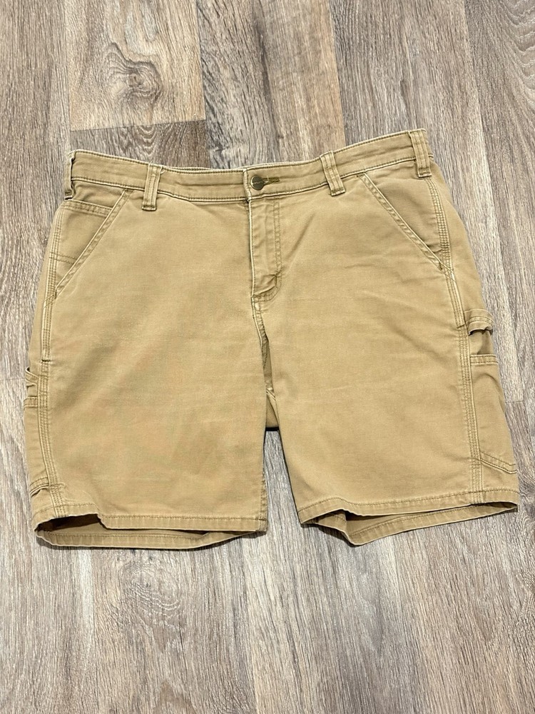 Carhartt Women’s Rugged Flex Loose Fit Canvas Work Shorts BS2094-W Size 12