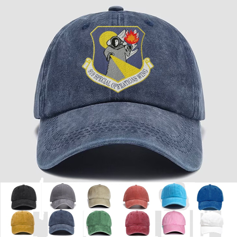 Custom Embroidered Hat 919 Special Operations Wing, Veteran Cap, Trucker Hat