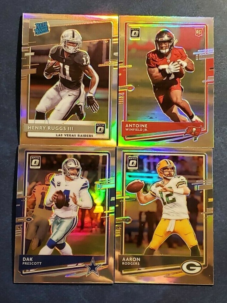 2020 Panini Donruss Optic Jason Huntley #104 Holo Prizm Rookie Card