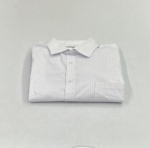 Calvin Klein Men's Wrinkle Free Dress Shirt, White, Size 2XL (18-18.5,34/35)