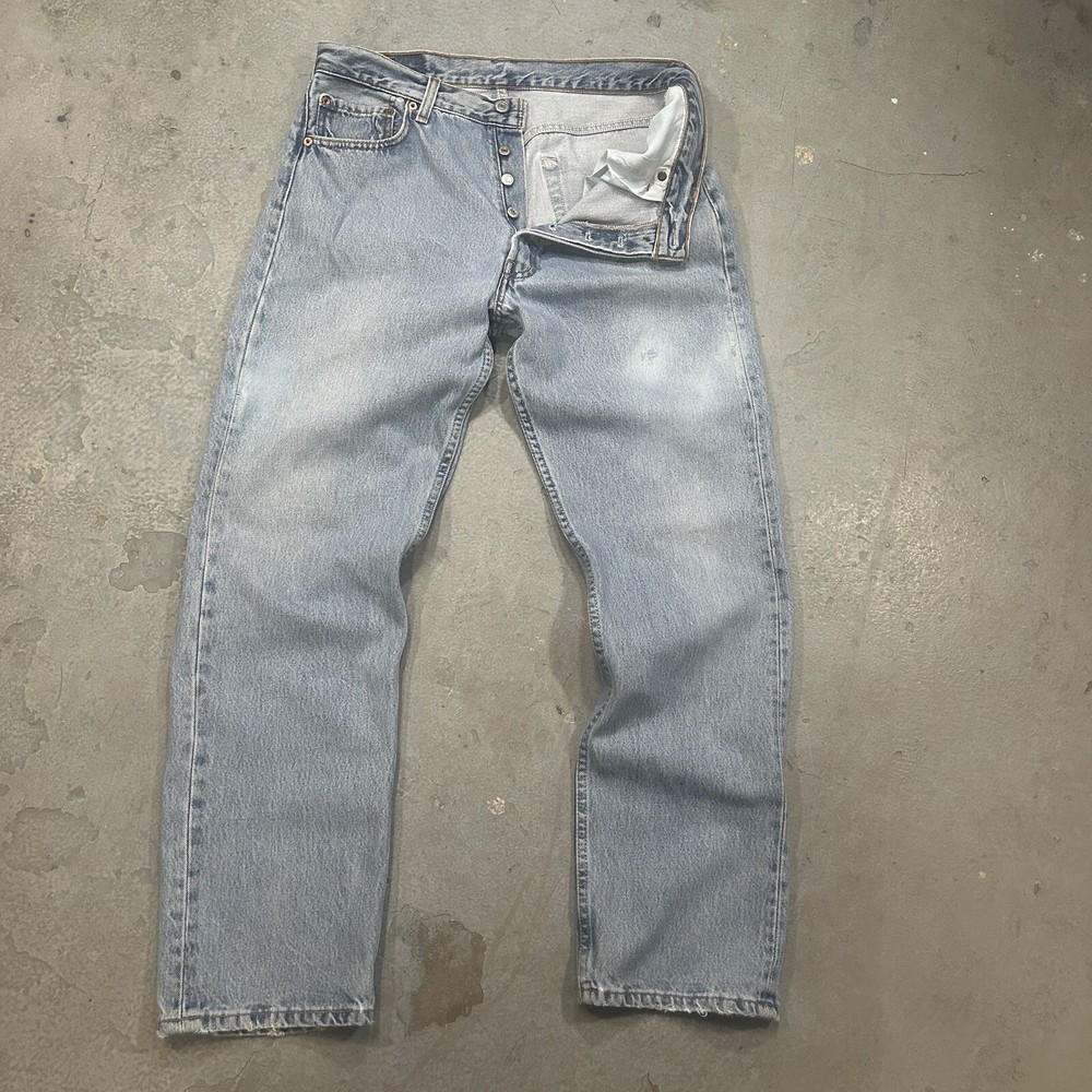 Vintage Levi’s Butterfly Button 501 Made In USA Size 34