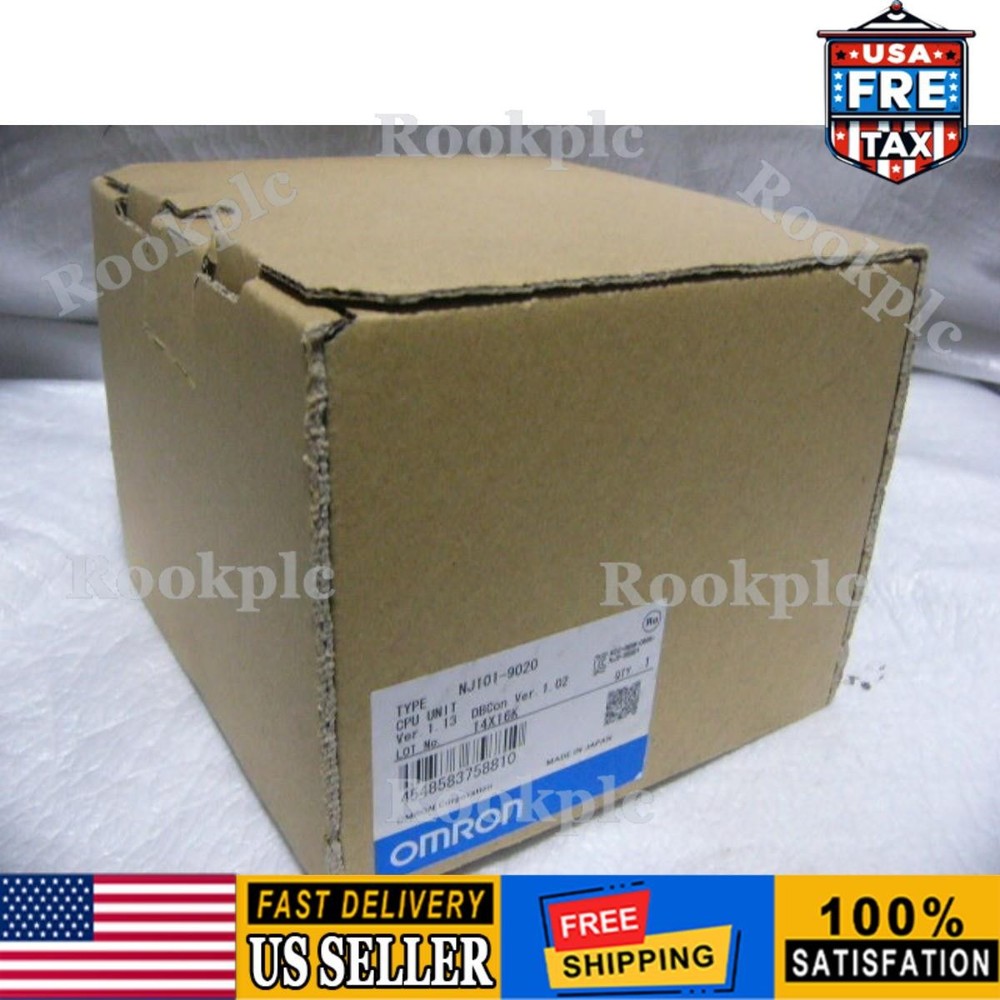 NEW OMRON NJ101-9020 CPU Unit PLC NJ1019020 CPU UNIT Fast Shipping