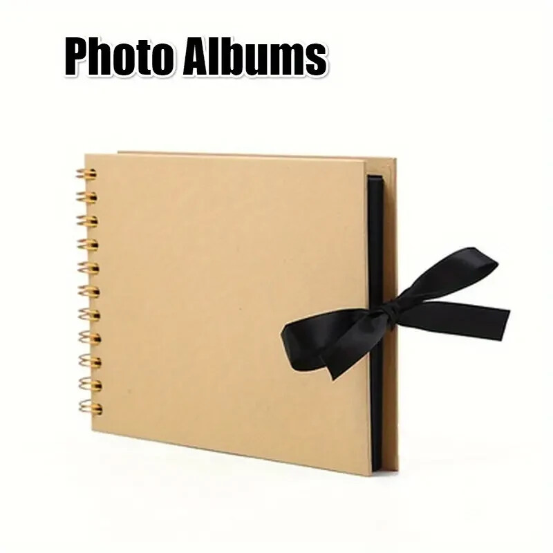 Scrapbook, DIY blank cardboard cover and back/ Photo book
