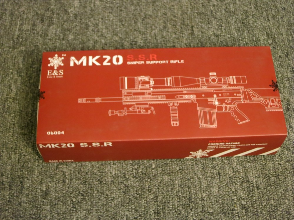 EASY & SIMPLE MK20 SSR Rifle Set #ES-06004F BRAND NEW For 12