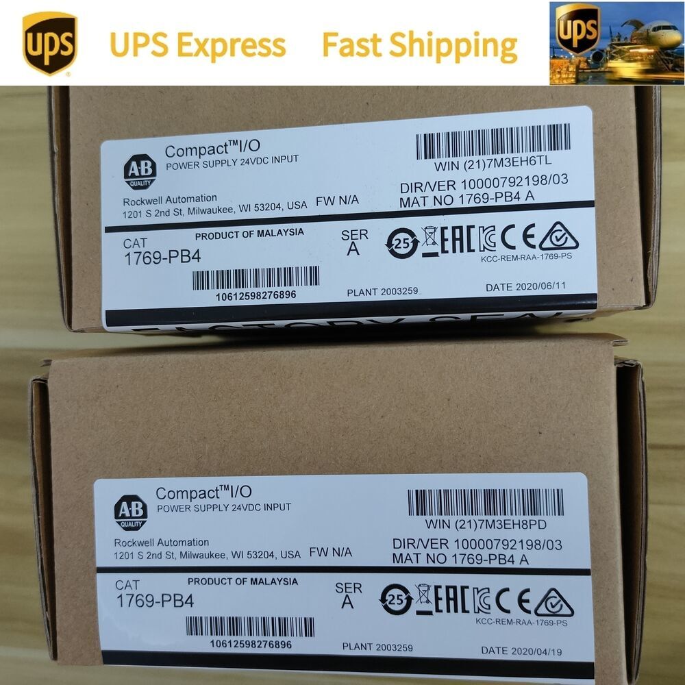 1769-PB4 New Factory Sealed AB 1 YEAR WARRANTY FAST DELIVERY 1PCS VERY GOOD-image