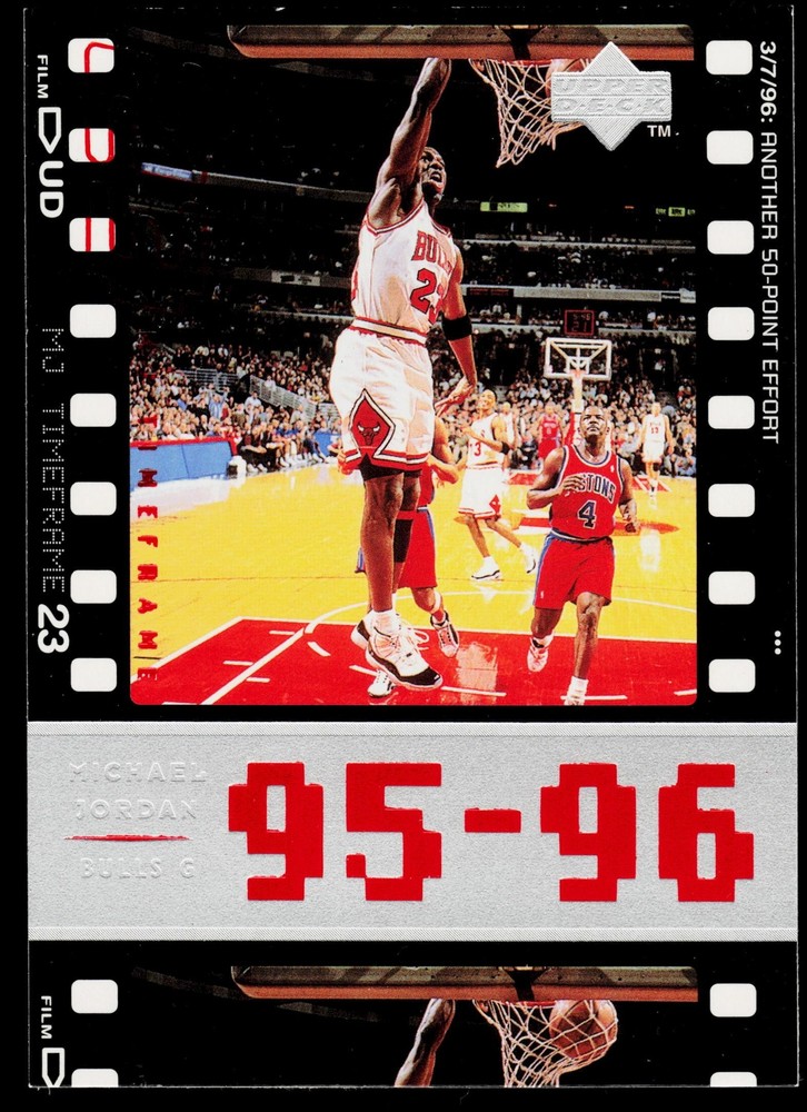 Michael Jordan 1998 Upper Deck Timeframe Chicago Bulls Card No 98  
