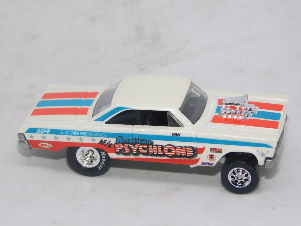 Hot Wheels Drag Strip Demons American Psychlone 65 Mercury Comet Cyclone PREMIUM