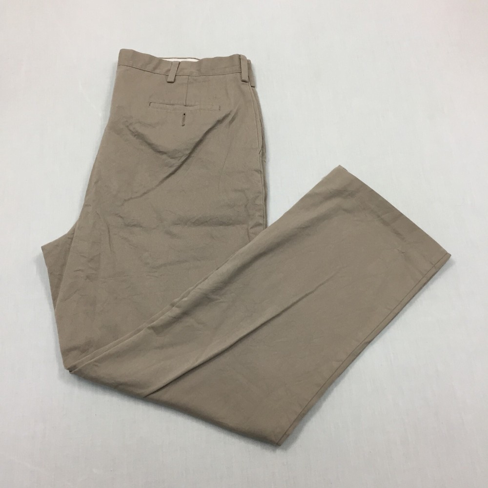 Dockers D3 Chino Trousers Cotton Pants Straight Fit Mens Size 40W 32L Beige