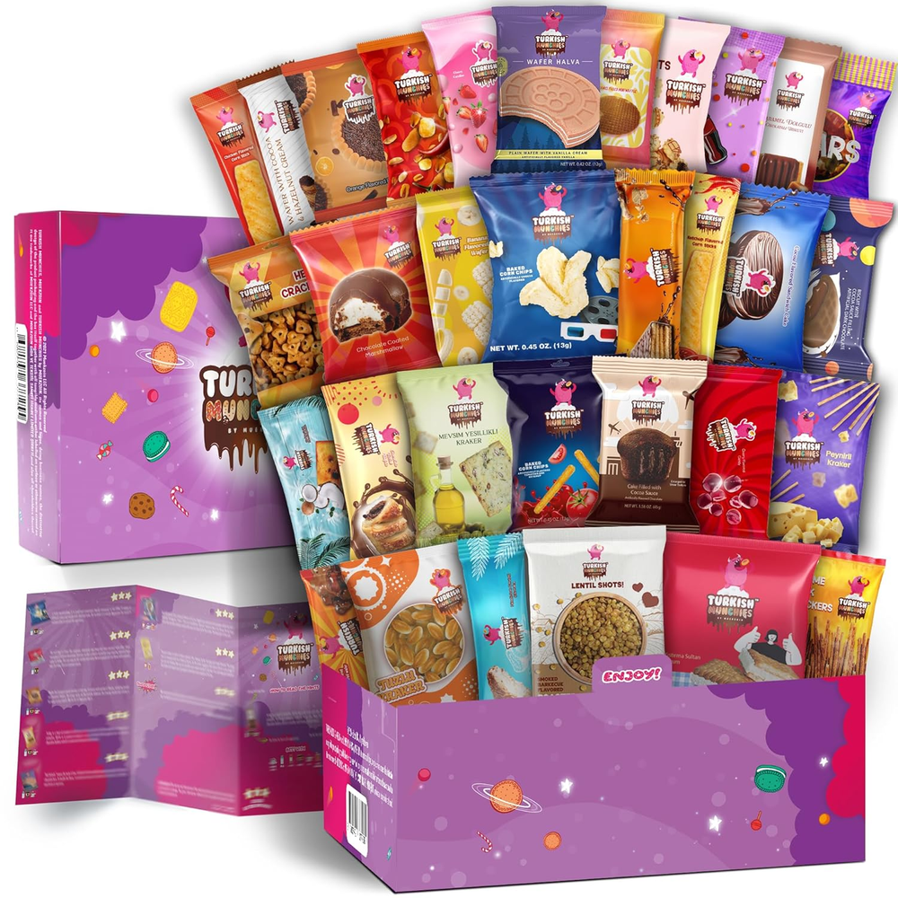 Global Gourmet Snack Box - Premium Exotic Treats from Around the World