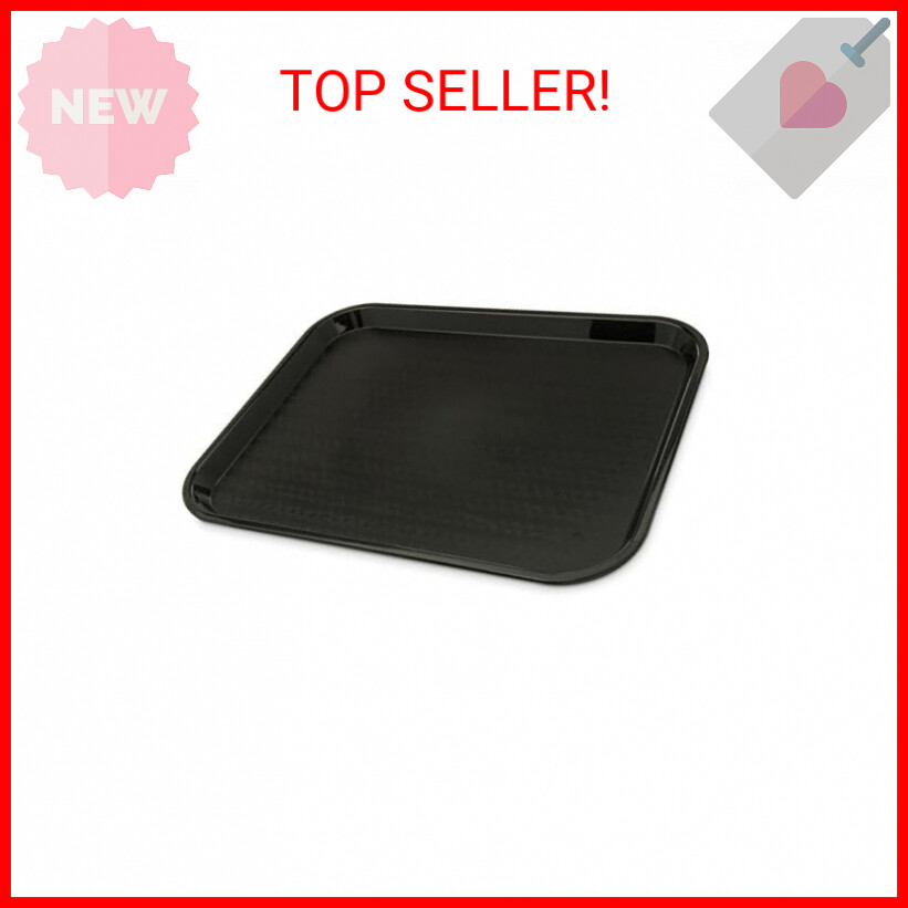 Carlisle 14x18 Black Fast Food Plastic Tray CT141803