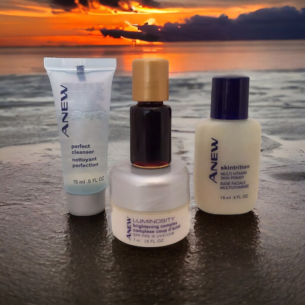 Avon Anew Daily Radiance Mini Kit with Serum and Day Night Cream