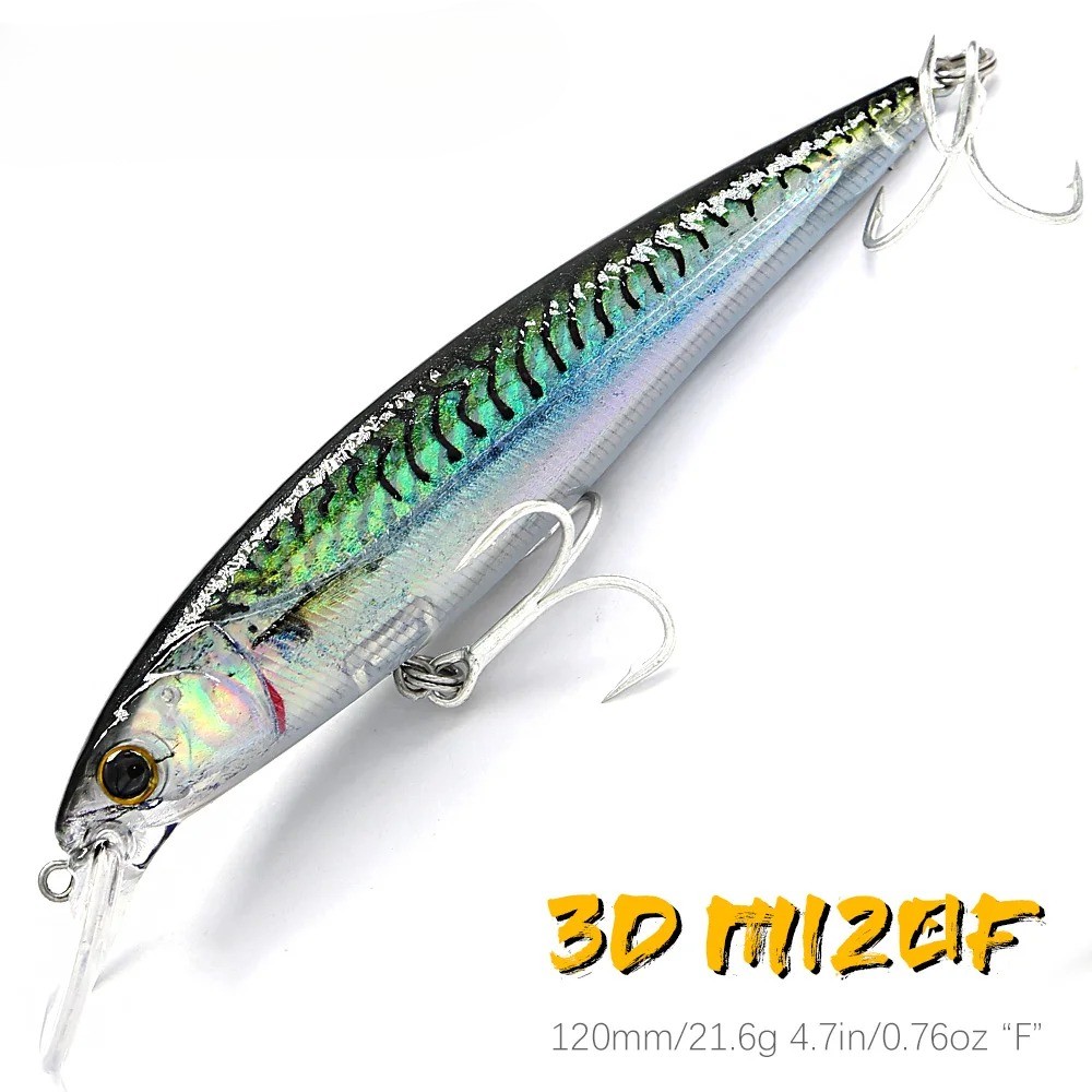 Floating Minnow Saltwater Fishing Lures Trolling Crankbait Hard Baits Wobblers