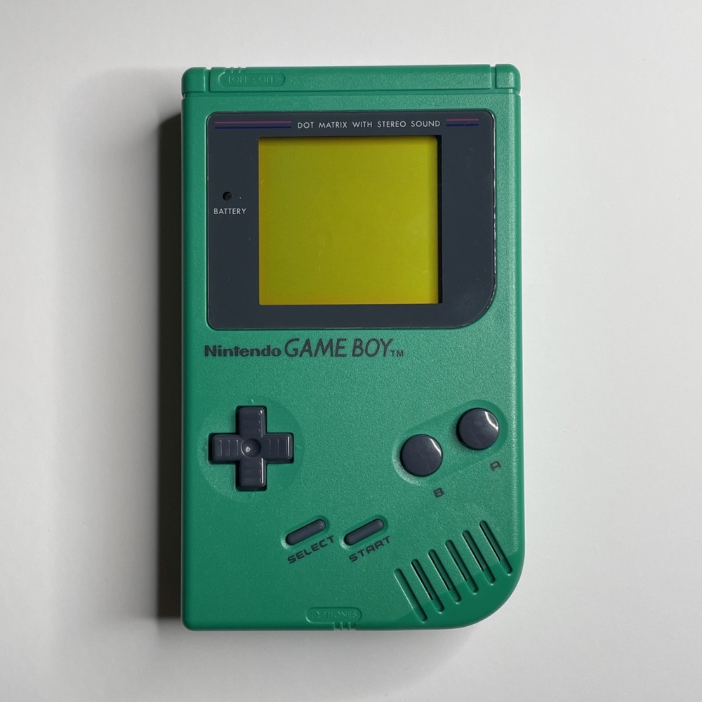 GameBoy DMG-01 Original Nintendo Play It Loud Green PIL Handheld Game Console