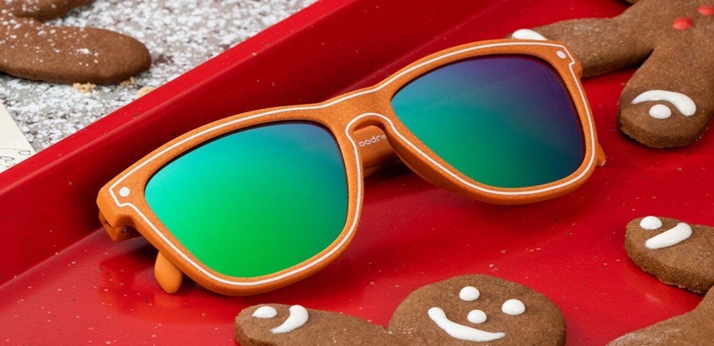 Goodr Christmas Cookie YOU’LL NEVER GET MY RECIPE SOLD OUT Running Sunglasses