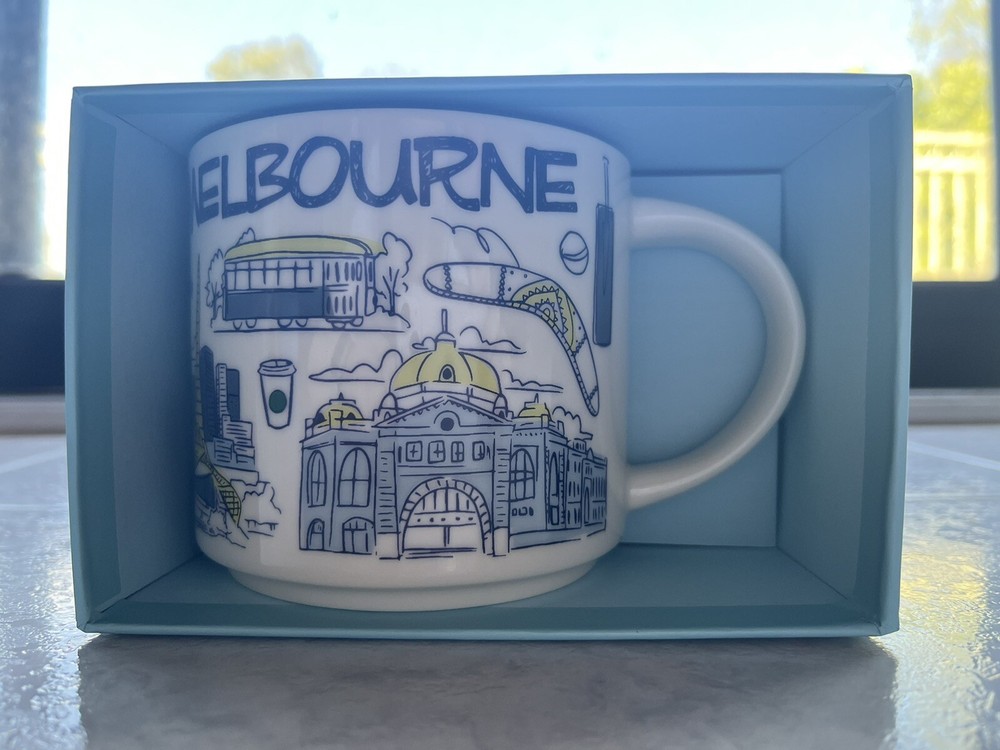 Starbucks Been There Melbourne Ceramic Mug with Gift Box
