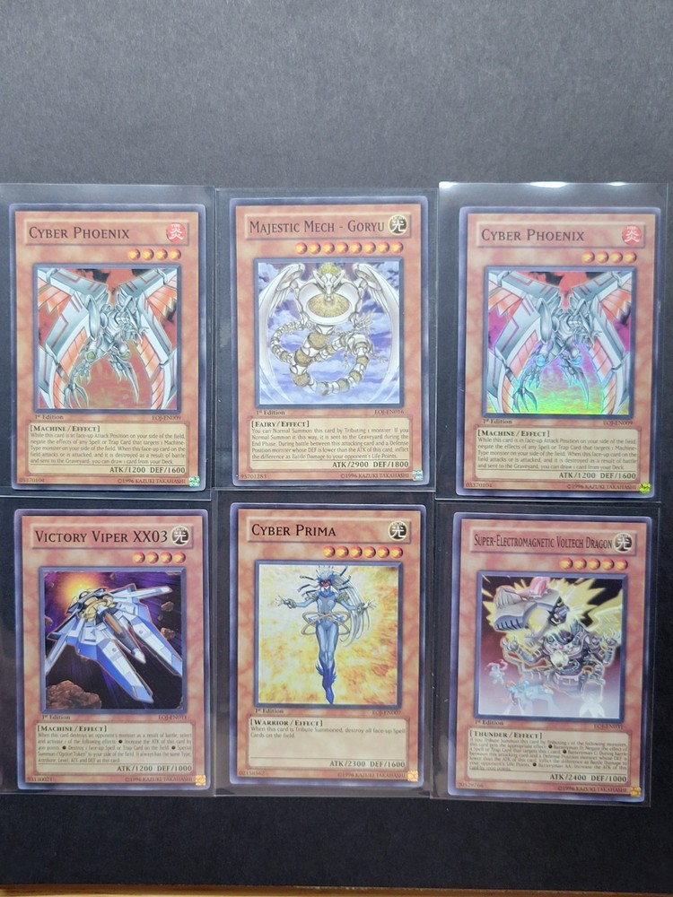 YuGiOh 6-Card Lot 1st Edition Holo Super Rares Enemy Of Justice 2006