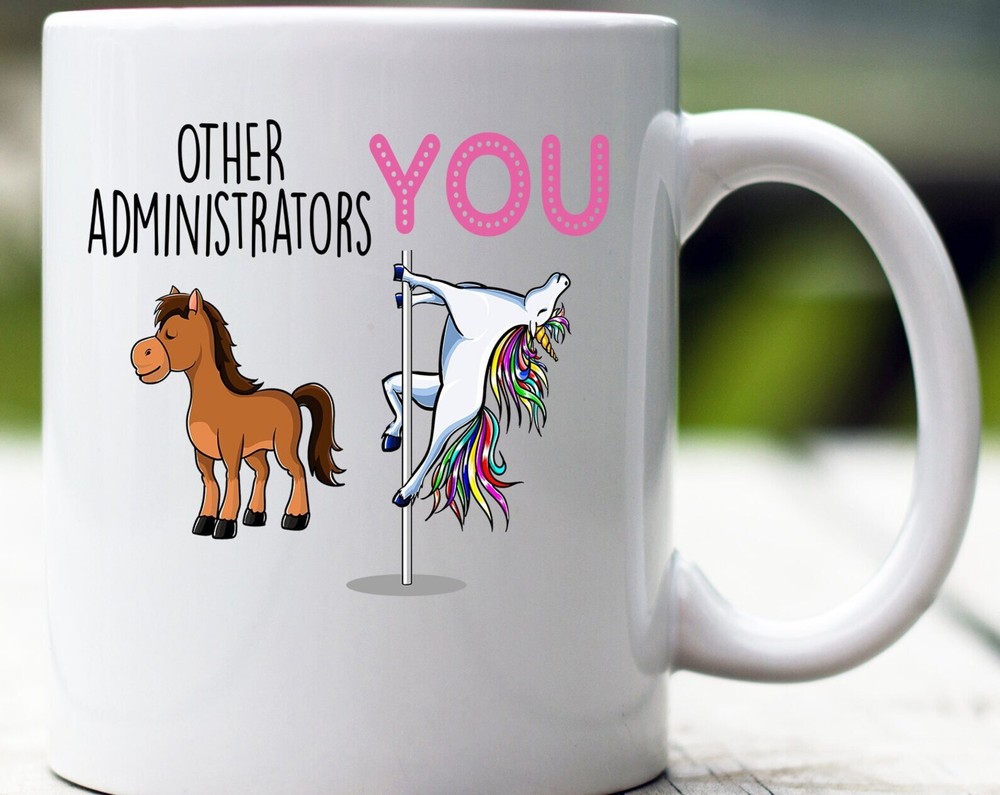 Administrator Gift Administrator Mug Administrator Funny Unicorn Mug Administrat