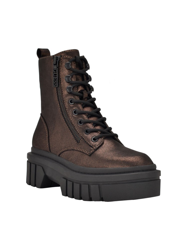 GUESS Womens Bronze Brown 1-1/2