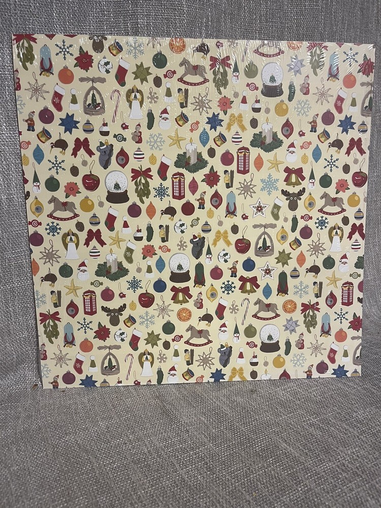 Stampin Up Christmas Around The World Designer Series Paper 12x12 DSP 12 Sheets
