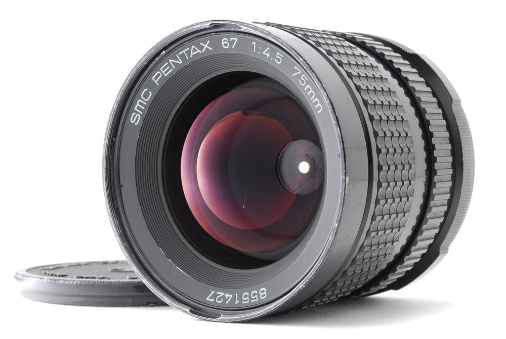 Late Model [EXCELLENT+5] SMC Pentax 67 75mm F4.5 Lens for 6x7 67 II From JAPAN