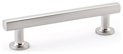 Emtek 86454 Freestone 4-Inch Center-to-Center Bar Cabinet Pull in Satin Nickel