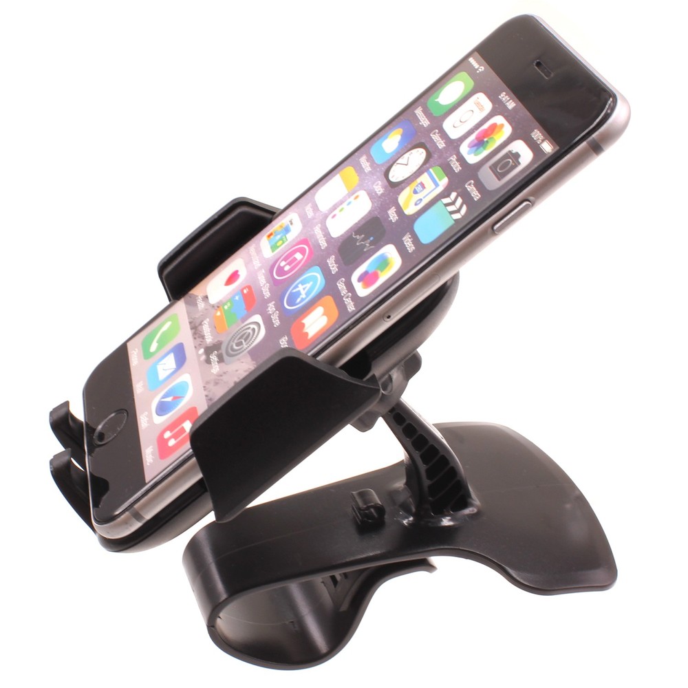 For Phone 16/17/Pro/Max/Air - Car Mount Dashboard Non-Slip Holder Cradle Swivel