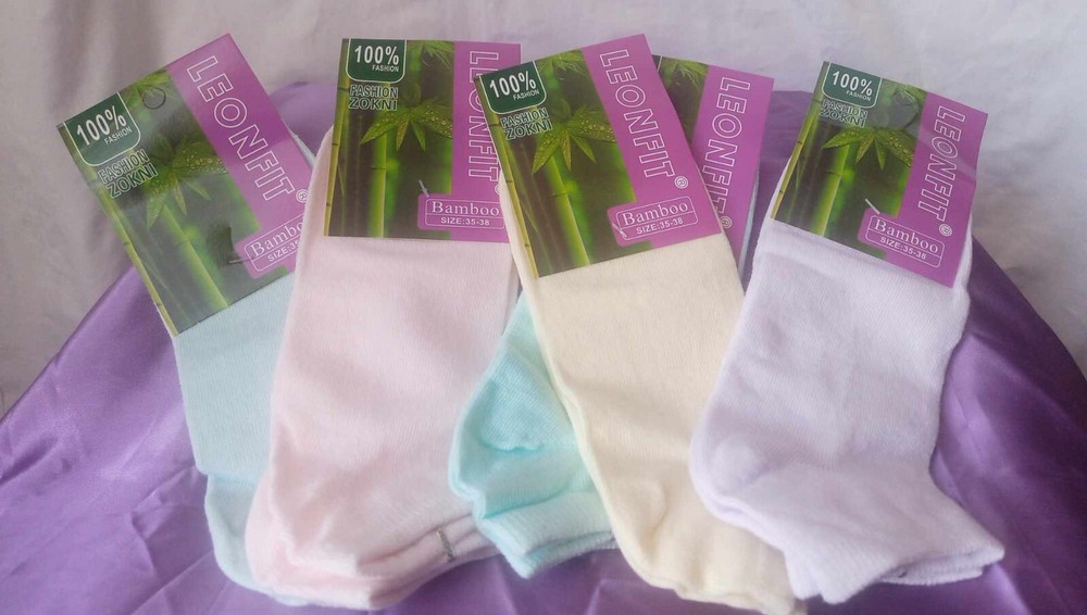 5 Pairs Ladies Womens Socks Multi pack Size 3-5