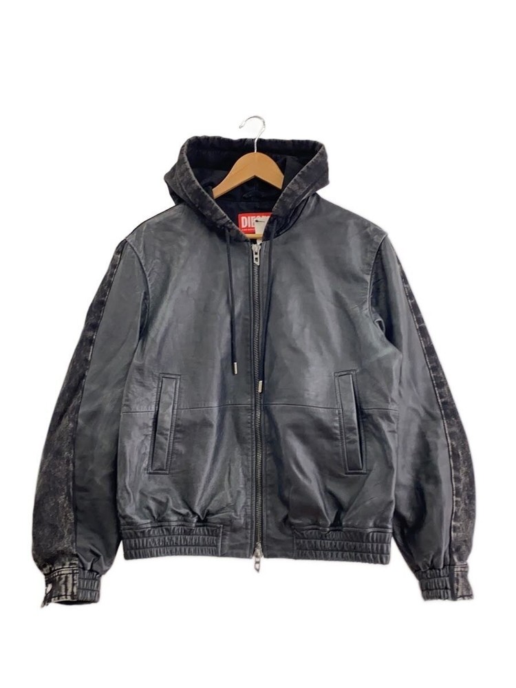Diesel Leather Jacket Blouson/46/Sheep Leather/Black/Plain/A16072/L-Ochs/Tobacco