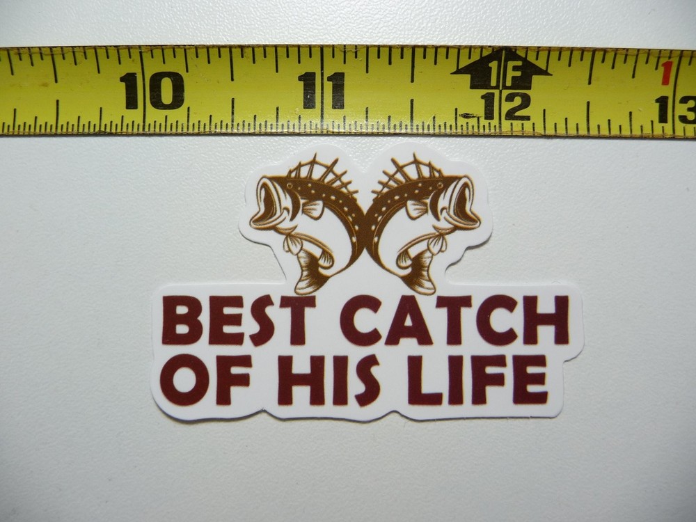 Best Catch Fishing Decal for Outdoor Sports Enthusiasts