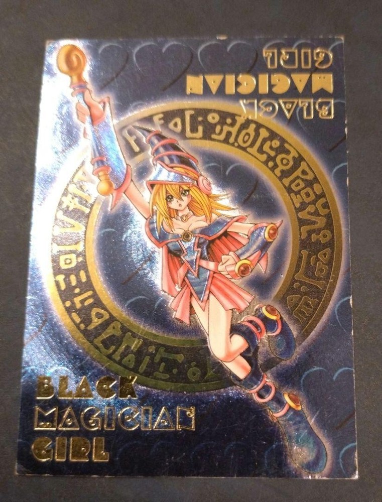 Yu-Gi-Oh Black Magician Girl DDM Dungeon Dice Monsters Small Chips Relief Used
