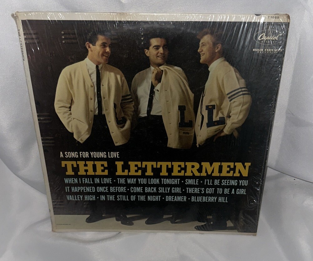 The Lettermen - A Song For Young Love 1962 Capitol Records ST-1669 LP VG