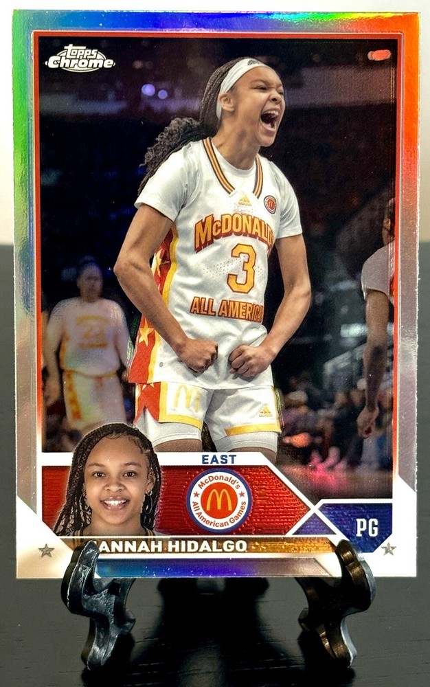 2023 Topps Chrome McDonalds All American Hannah Hidalgo REFRACTOR #30