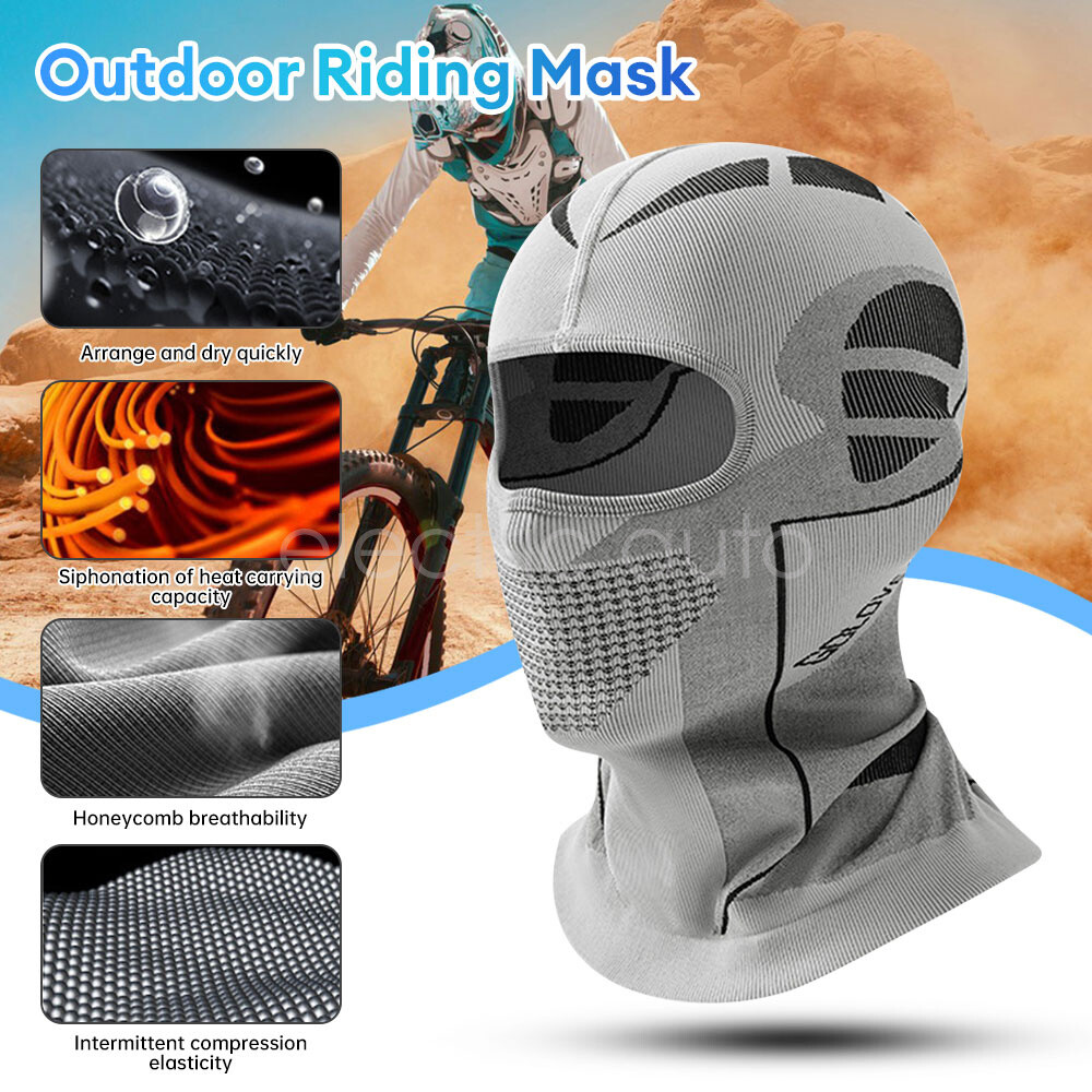 Cooling Balaclava Ski Mask for Men & Women - Summer Riding Neck Gaiter