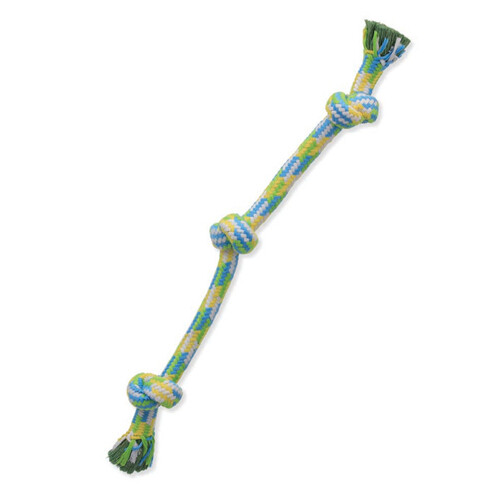 Mammoth Pet Products Braidys 3 Knot Rope Tug Dog Toy As
