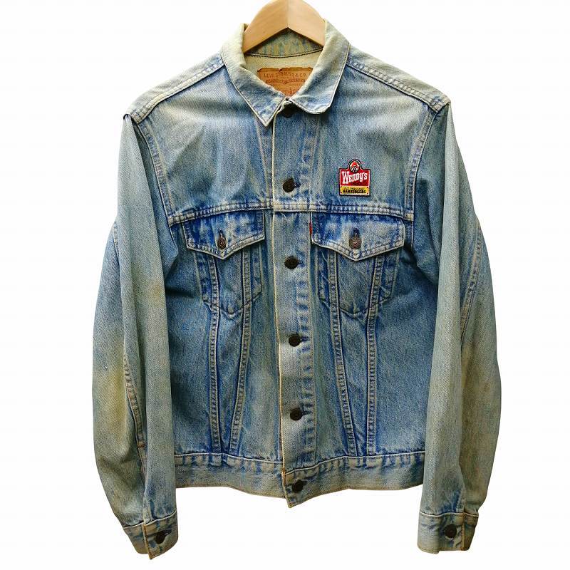 Levi'S 90S 75505-0211 Denim Jacket Jean Patch Indigo 40 Approx. M Men'S