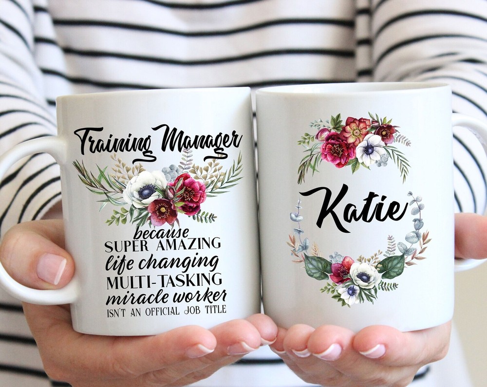 Personalized Training Manager Gift For Women L Retirement Thank You Appreciation
