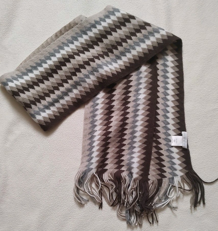 New York & Co Women’s Vibrant Multicolor Acrylic Scarf